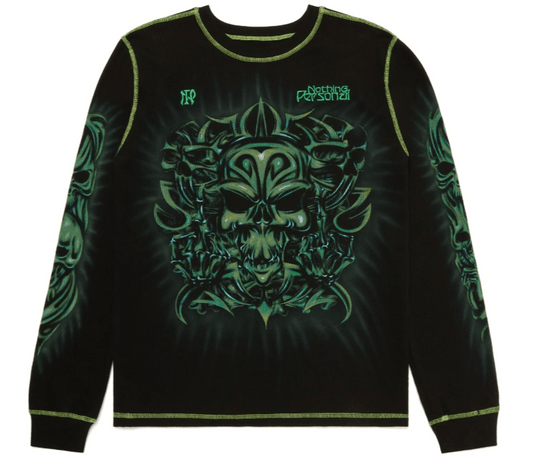 Skull Thermal L/S Black