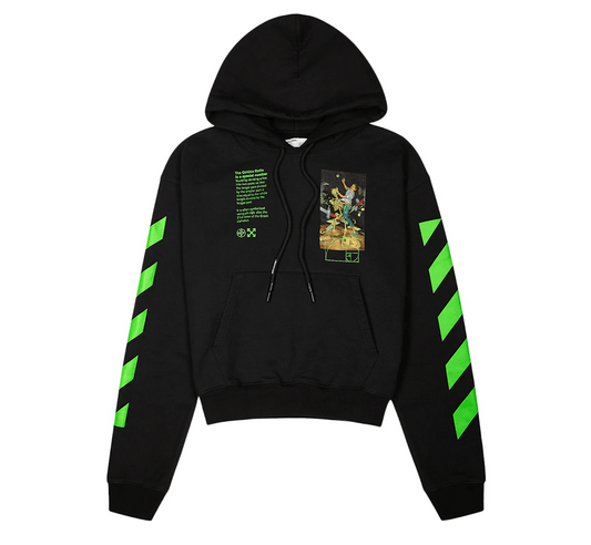 OFF-WHITE Pascal Golden Ratio Painting Hoodie Black/Multicolor