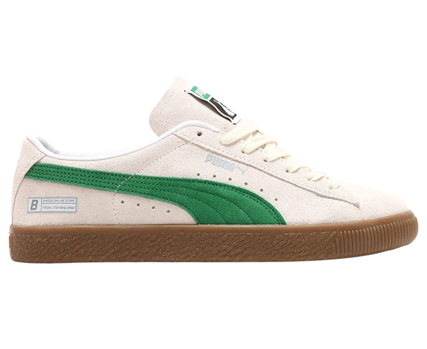 Puma x Atmos x FR2 x Birdog Suede VTG White Green