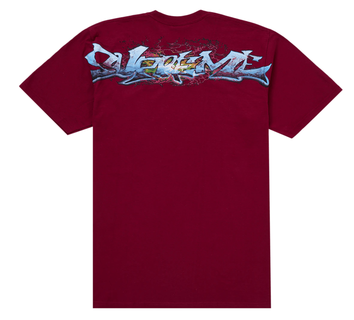 Supreme Tag Tee Cardinal