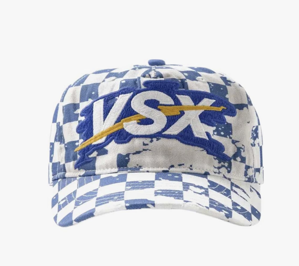 Vale Forever Checkers Cap White/Blue