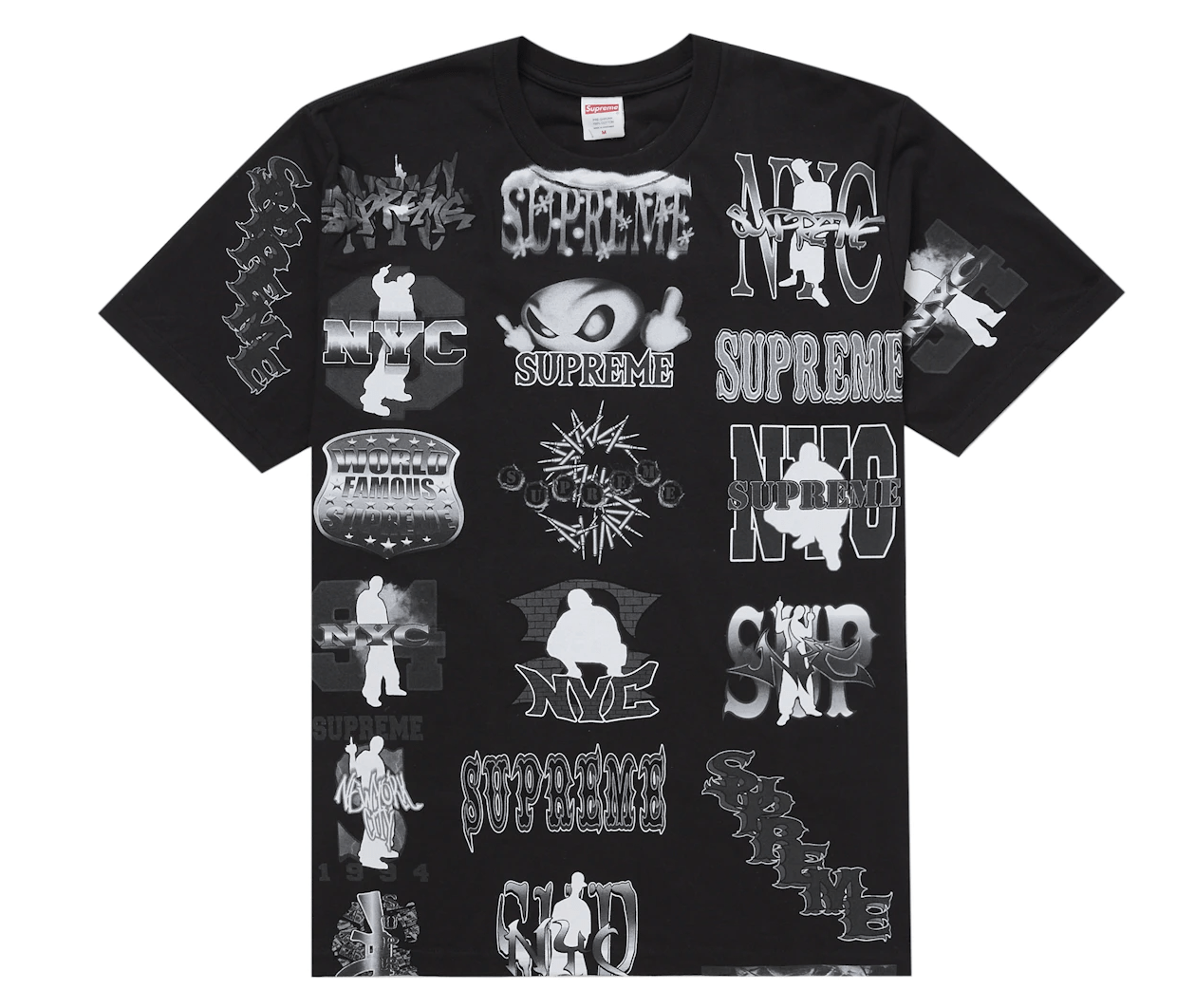 Supreme Flash Tee Black