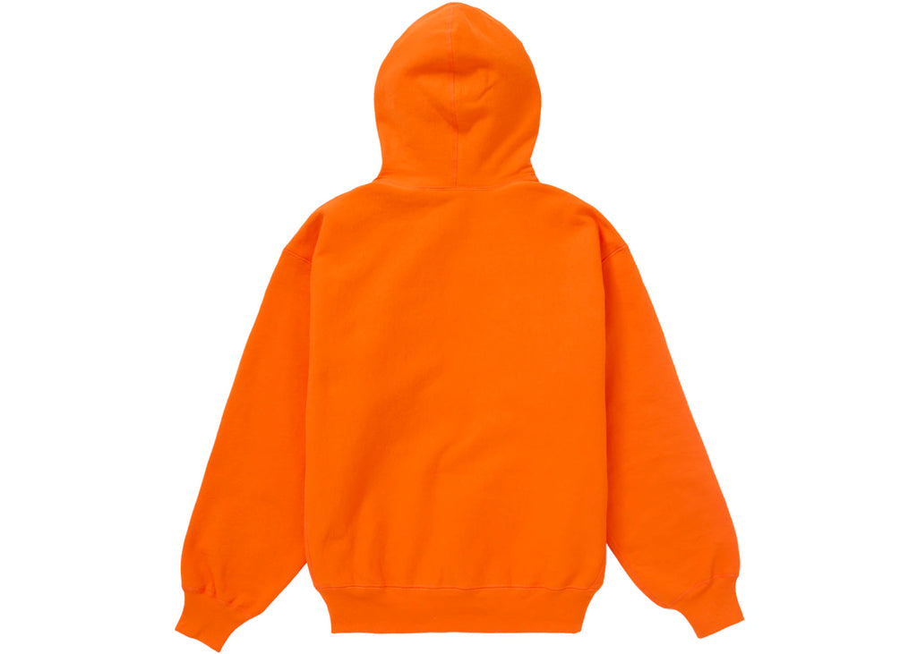 Supreme Box Logo Hooded Sweatshirt (FW24) Dark Orange
