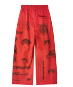 VAGUE STUDIOS SKIN DEEP SWEATPANTS RED