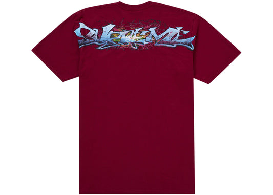 Supreme Tag Tee Cardinal