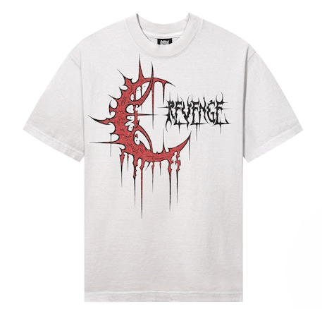 Revenge Crescent Tee Cement
