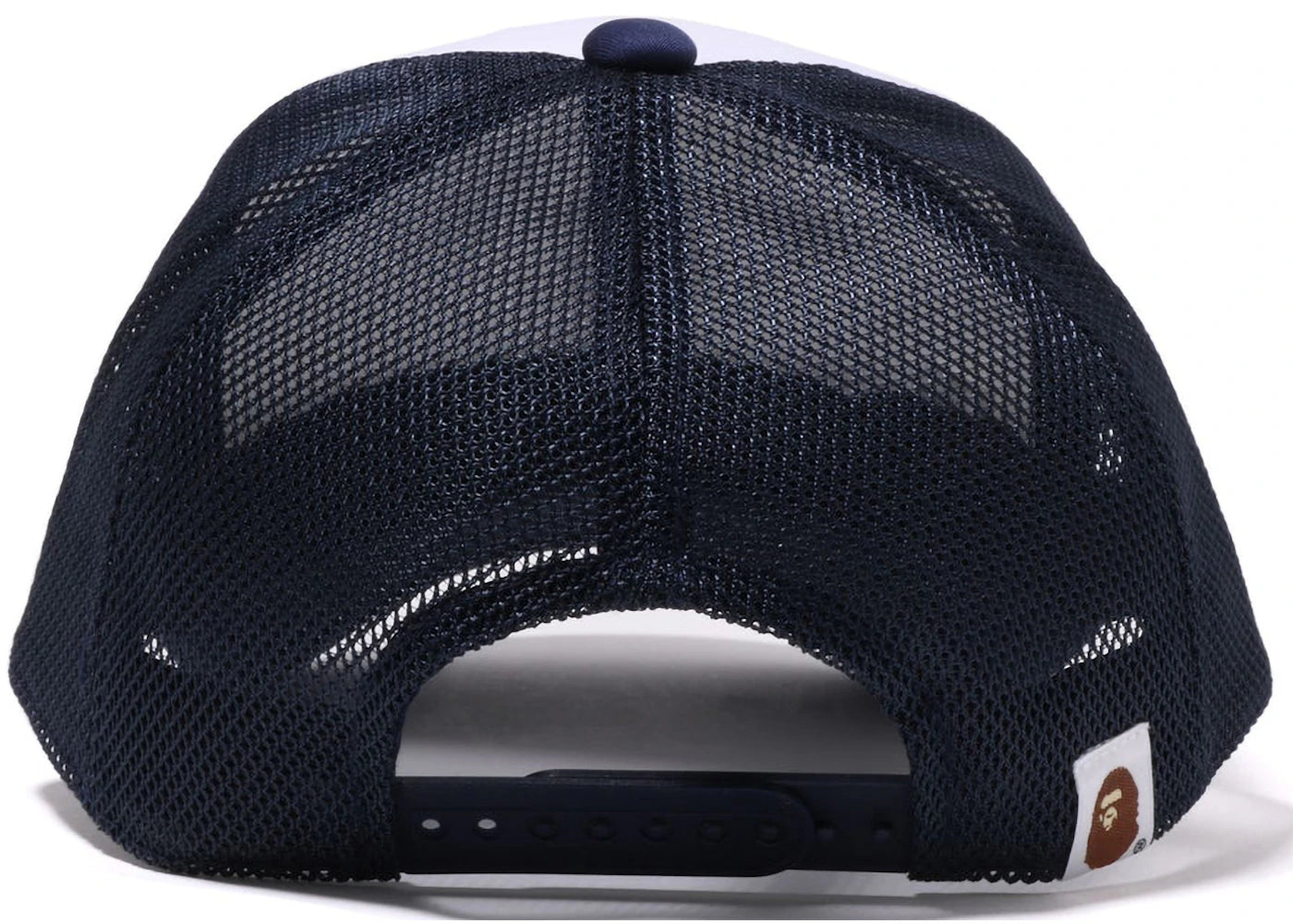 BAPE College Mesh Cap Navy