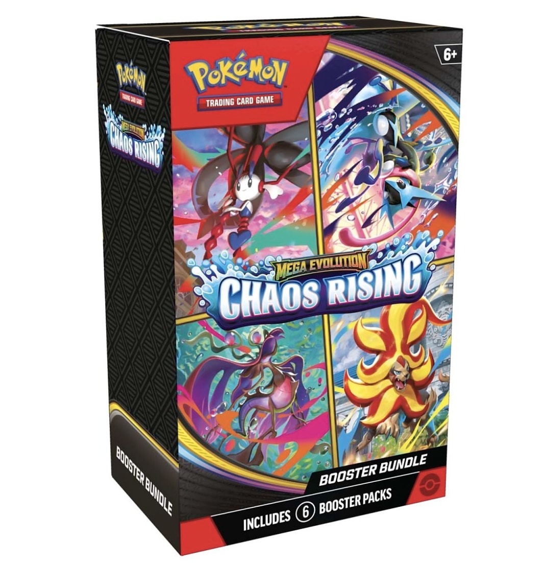 2026 Pokémon Mega Evolution Chaos Rising Booster Bundle 