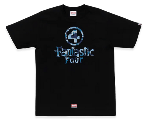 A Bathing Ape x Marvel Fantastic Four Logo Tee