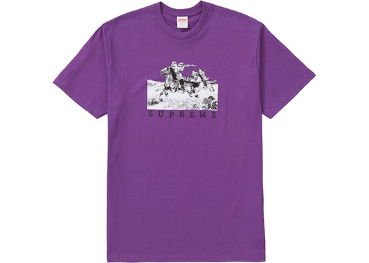 Supreme Riders Tee Purple