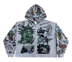ILL Studios Freedom Ink Zip Up