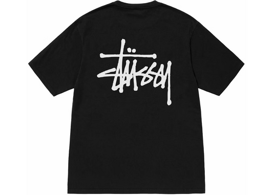 Stussy Basic Pigment Dyed Tee Black