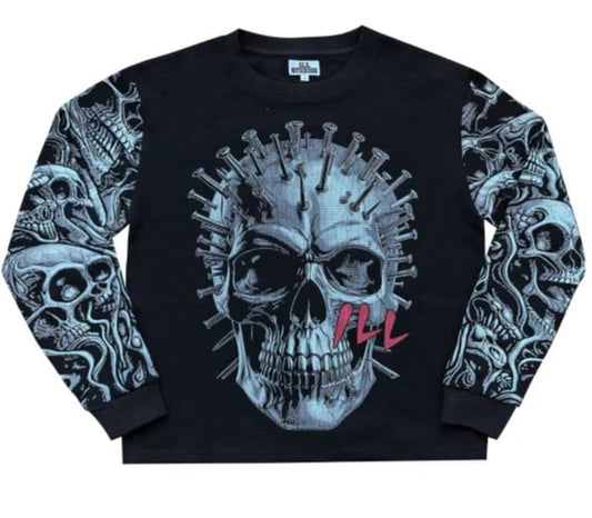 Ill Studio Screw Skull Thermal Black