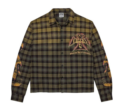 Vale Forever Reborn Flannel Green