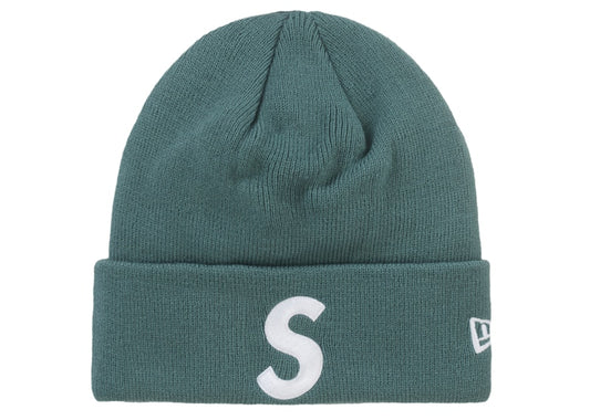 Supreme New Era S Logo Beanie (FW24) Green