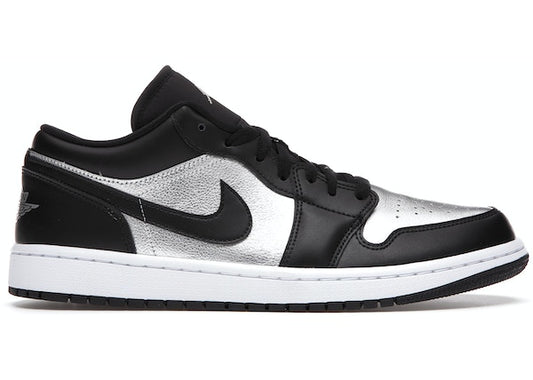 Jordan 1 Low SE Black Metallic Silver (Women's)