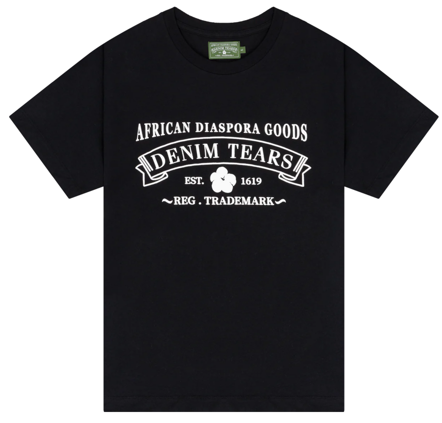 Denim Tears ADG Tee Black