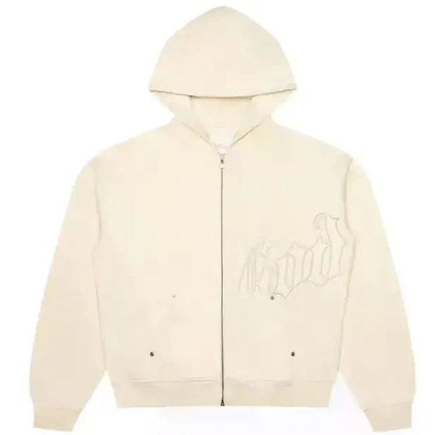 Godspeed OG Logo Zip-Up Cream
