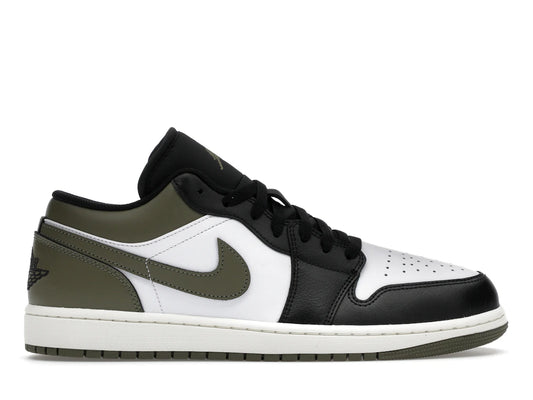 Jordan 1 Low Black Toe Medium Olive