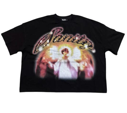 Sanity 4eva Guardian Angel Tee Black