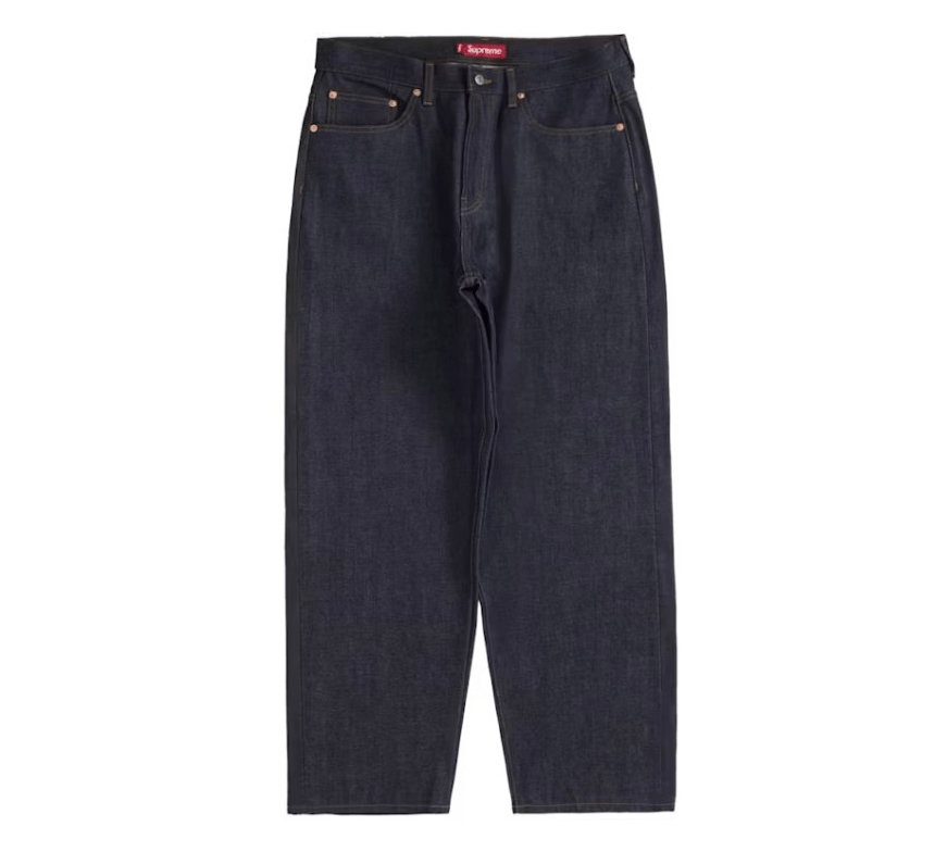 Supreme Selvedge Denim Pants Navy