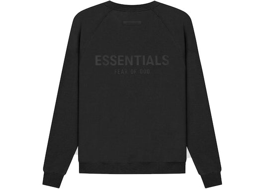 Fear of God Essentials Pull-Over Crewneck Black/Stretch Limo