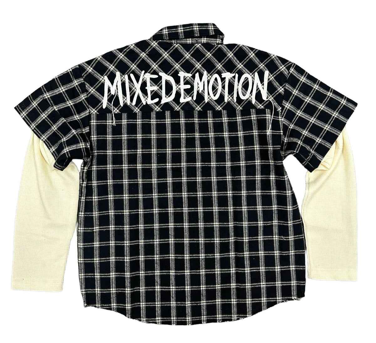Mixed Emotions Dreams Flannel Black