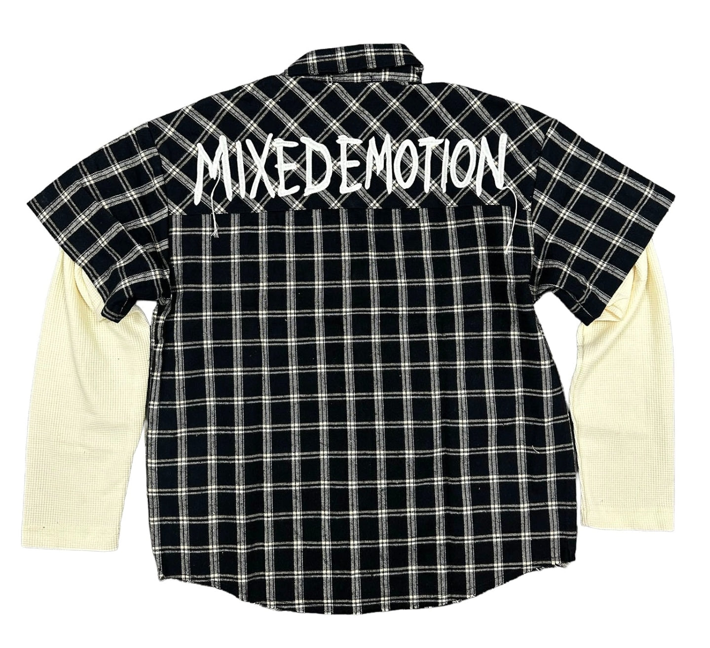 Mixed Emotions Dreams Flannel Black