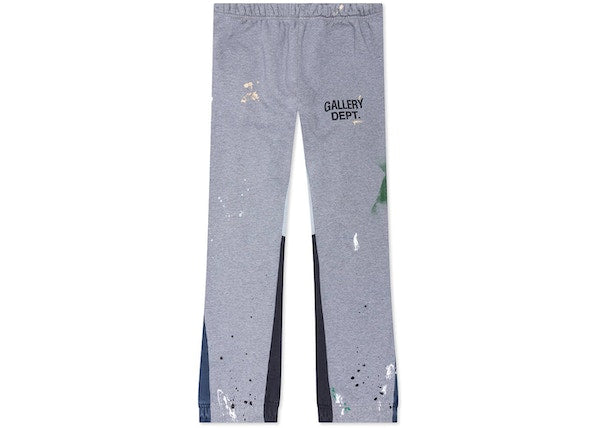 Gallery Dept. Painted Flare Sweat Pants Heather Grey