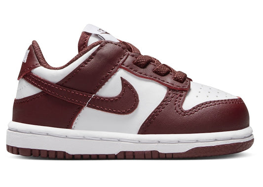 Nike Dunk Low White Gym Red Redwood (TD)