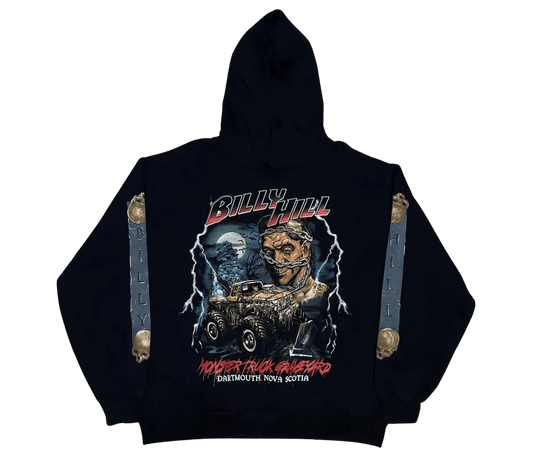 Billy Hill Monster Truck Graveyard Hoodie