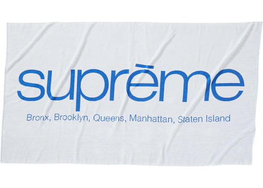 Supreme Five Boroughs Towel White