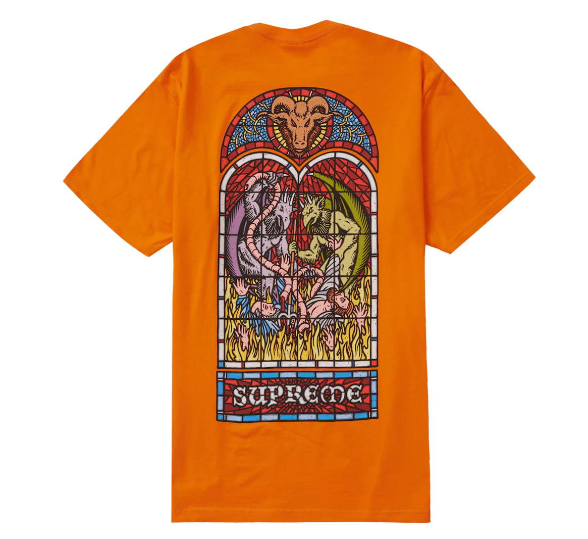 Supreme Worship Tee Orange