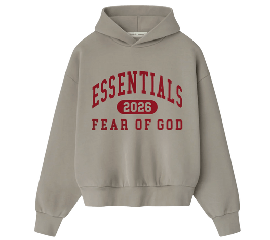 Fear of God Essentials Classic Hoodie Smoke Grey 