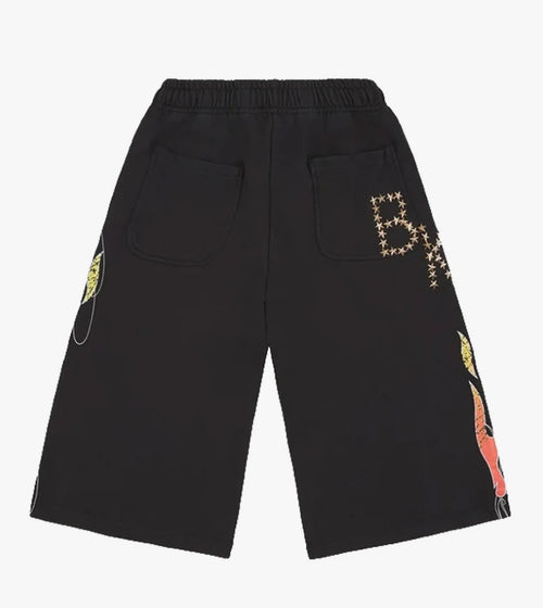 Boredom Kills Up In Flames shorts