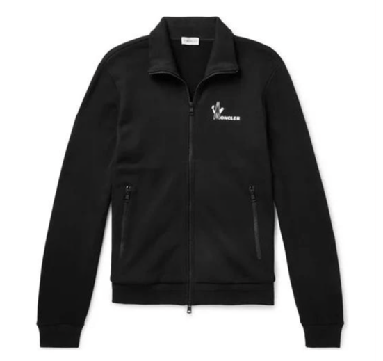 Moncler Maglia Logo Zip-Up Jacket