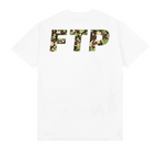 FTP Digital Camo Log Tee White