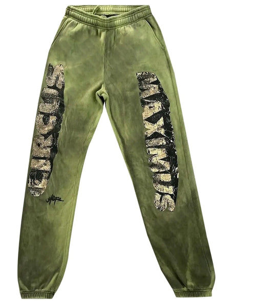 Cactus Jack by Travis Scott Utopia Circus Maximus Sweatpants Green