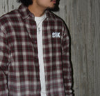 SNK Bedazzled Flannel Red