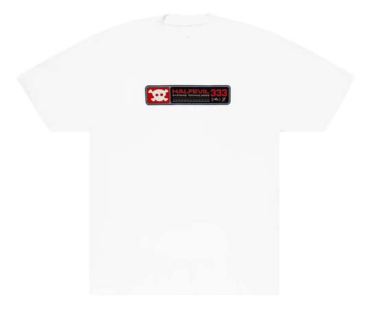 Half Evil System Technologies Tee White