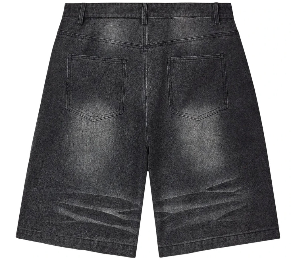 Vale Forever Black 1980's Jorts Black/Wash
