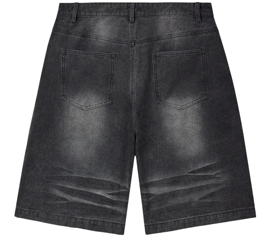 Vale Forever Black 1980's Jorts Black/Wash