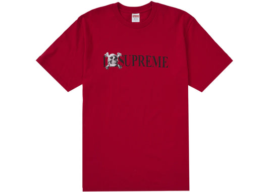 Supreme Skull Tee Red