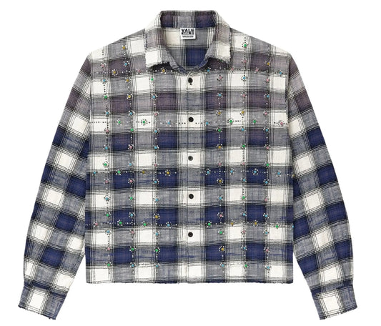 Vale Forever Sky Gems Flannel Navy