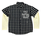 Mixed Emotions Dreams Flannel Black