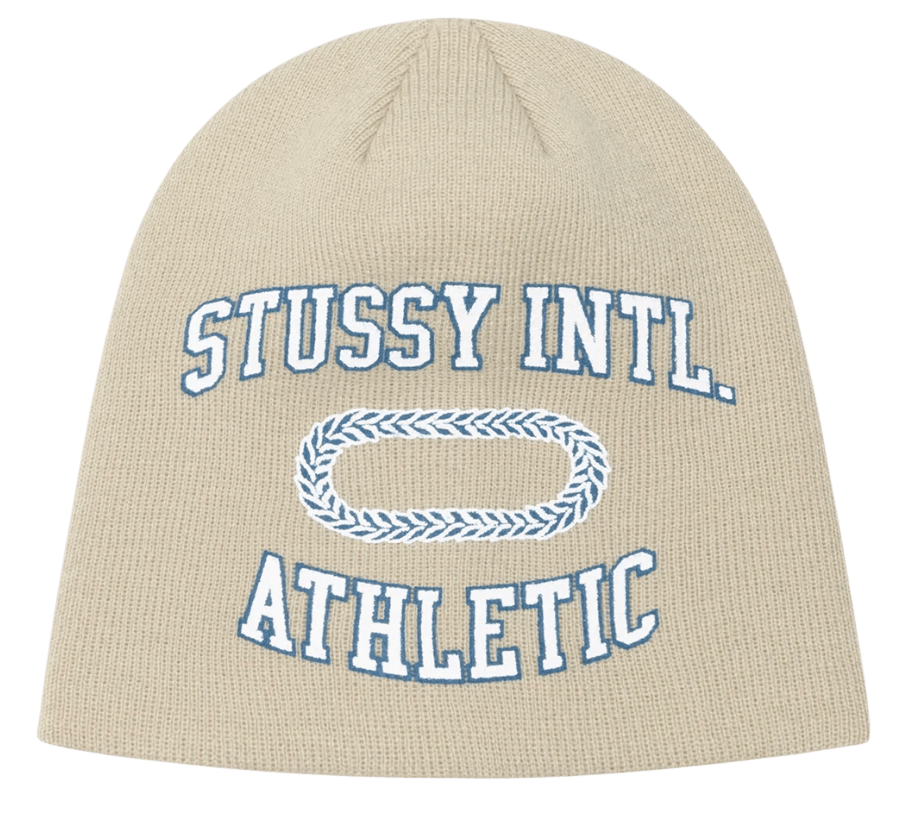 Stussy Skullcap Inter. Athletic Beanie Khaki