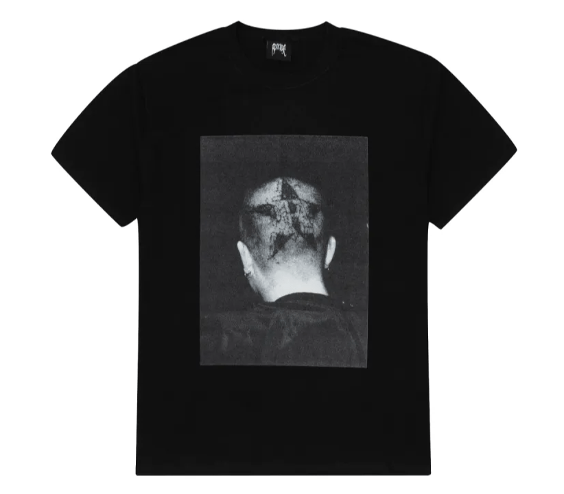 Revenge Haircut Tee Black
