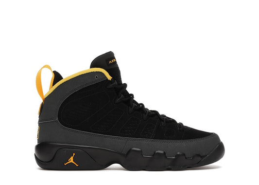 Jordan 9 Retro Dark Charcoal University Gold (GS)