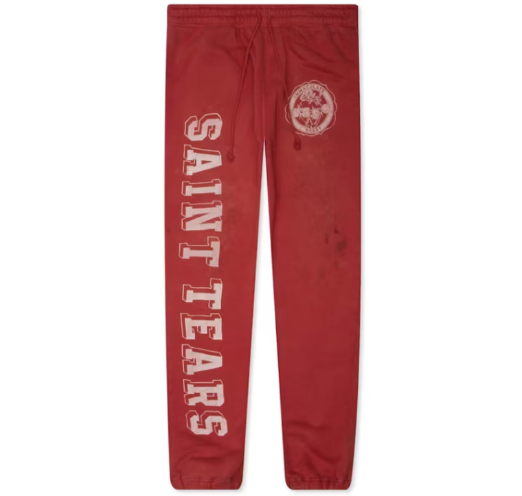 Saint Michael x Denim Tears Sweatpants Red