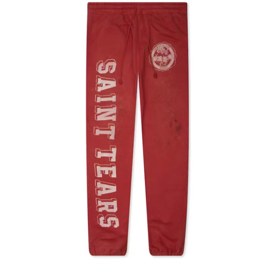 Saint Michael x Denim Tears Sweatpants Red